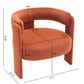 Accent Chair for Living Room, Velvet Comfy Single Sofa Chair