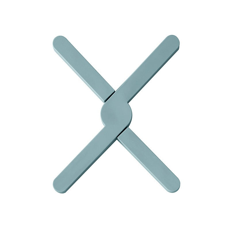 X Shaped Silicone Table Mat Heat Resistant Non Slip Dining