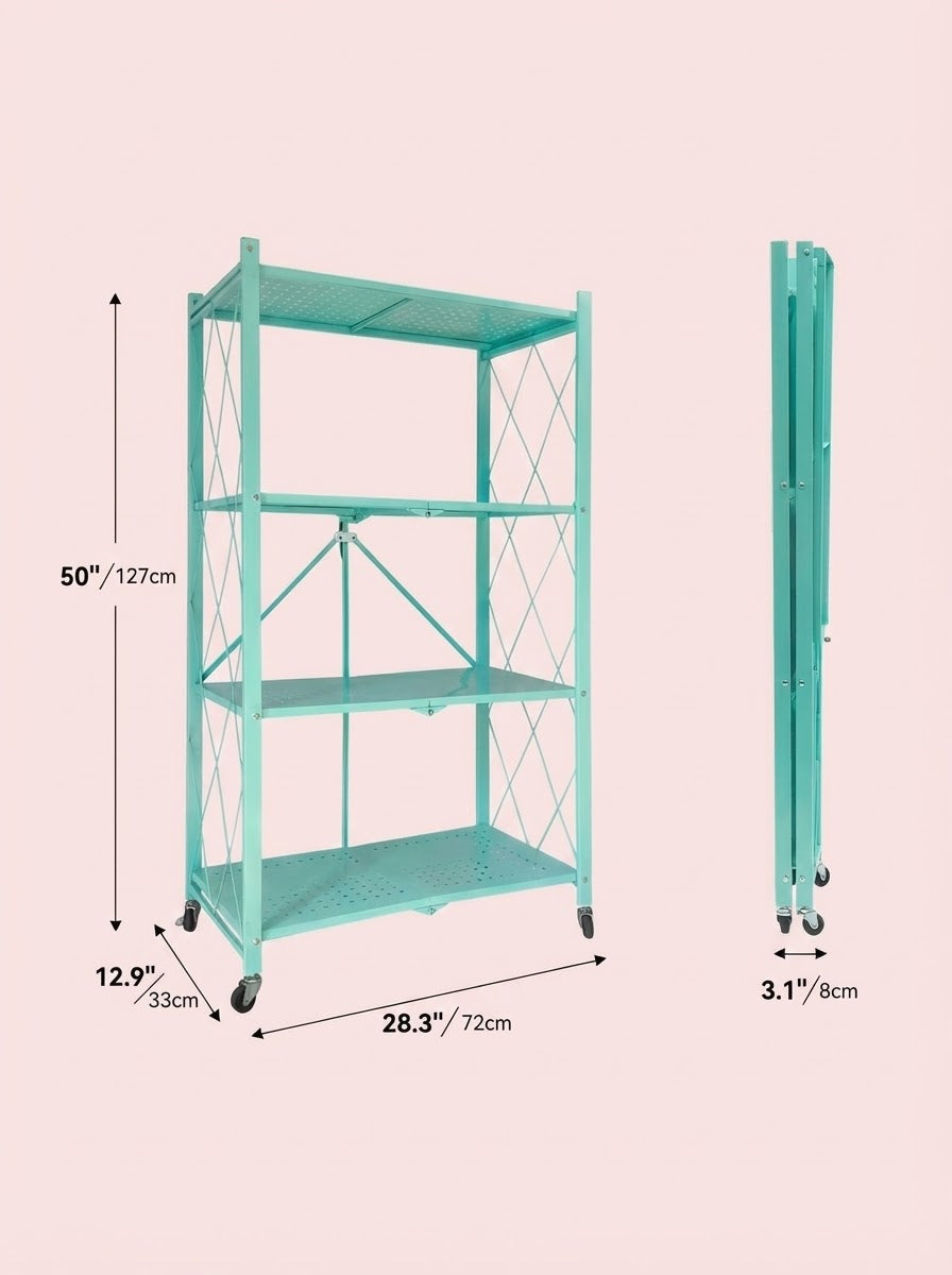 Heavy-Duty Shelving Unit | Metal 3/4/5-Tier Storage Rack