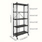 Heavy-Duty Shelving Unit | Metal 3/4/5-Tier Storage Rack