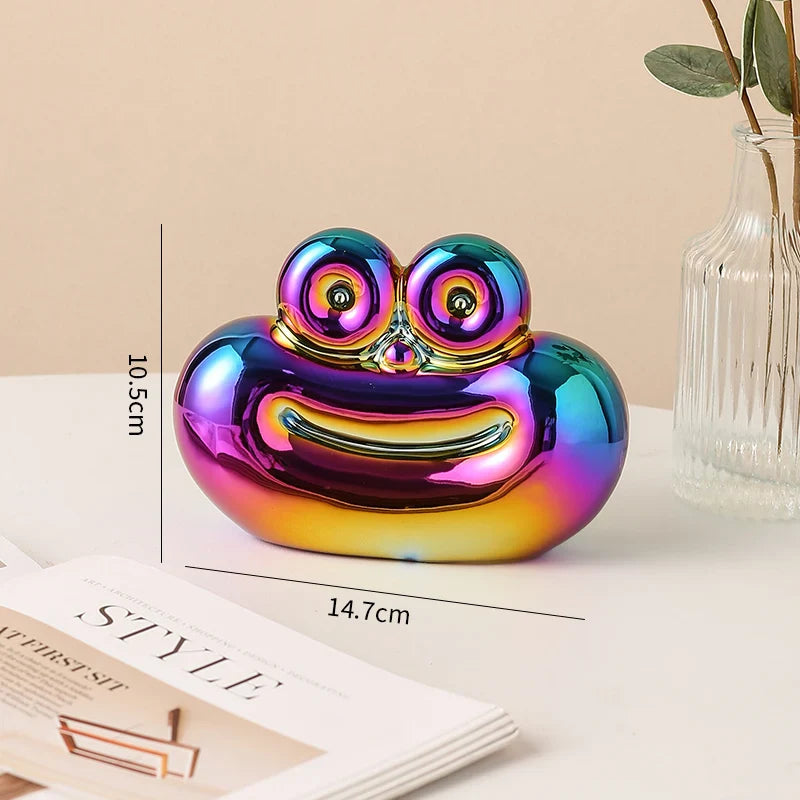 Sausage Shaped Ceramic Decorative Ornament Creative Kitchen Living Room Decor