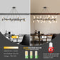 41'' Black & Gold Modern Chandelier Light Fixture