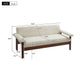 Loveseat Sofa 2 Seater Couch with Armrest Pillows