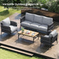 Stylish Outdoor Patio Furniture Set with Waterproof Cushions