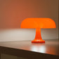 DecorBites™ Mushroom table lamp minimalist modern bedroom bedside lamp Danish designer orange decorative table lamp